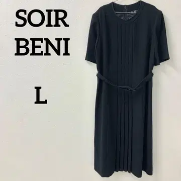SOIR BENIR 소와르베니르 블랙 포멀 원피스 11호