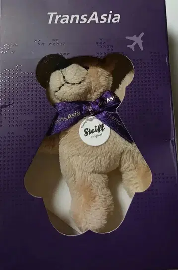 Steiff x Trans Asia 베어 키링 초레어 단종