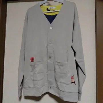 graniph ONE PIECE 20주년 가디건 L 그레이 초파