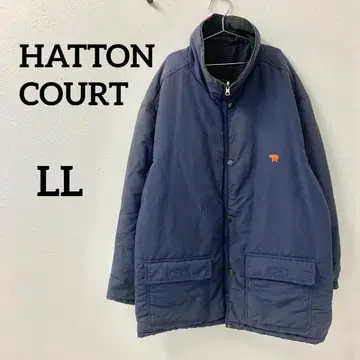 HATTON COURT 리버서블 패딩 자켓 LL 네이비