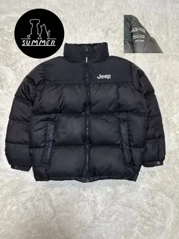 레어 사이즈 Jeep 블랙 다운 자켓 절판 2534 사이즈 s