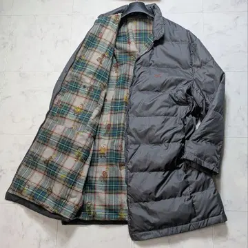 파파스 다운 코트 안감 올 패턴 LL