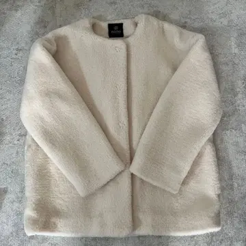 나노 유니버스 보아 자켓 코트 nano universe