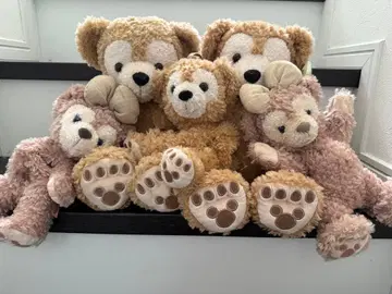 더피 봉제 인형 5체 세트