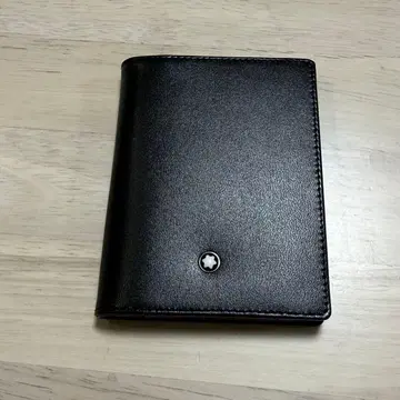 MONTBLANC 몽블랑 카드 홀더 가죽 블랙