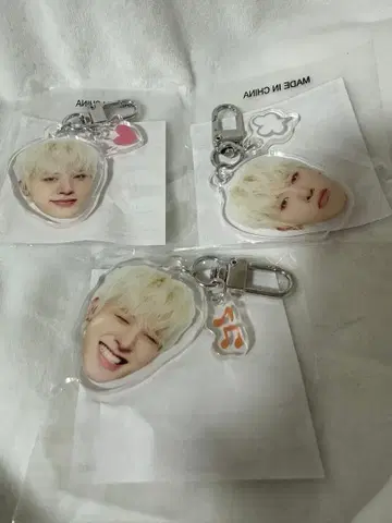 TREASURE 희로애락 종환 얼굴 아크릴 키링