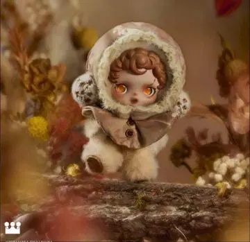 POPMART SKULLPANDA 봉제 인형 펜던트*Amber