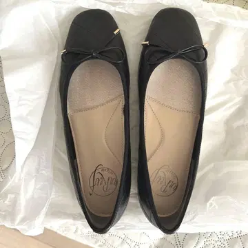 unReef () 발레 슈즈 퀼트) 블랙 24cm