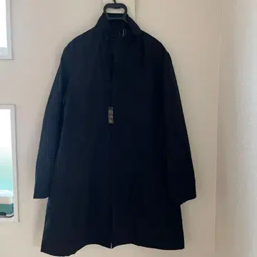 [ 미사용 새상품 ] 블랙 스텐카라 코트