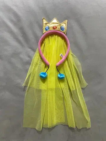 usj 피치 공주 머리띠