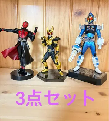 가면라이더 피규어 3체 세트
