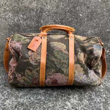 레어 Polo Ralph 플라워 보스턴 백