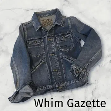 Whim Gazette 빈티지 데님 자켓