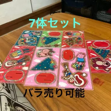 다이소 토이스토리 아크릴 스탠드 크리스마스