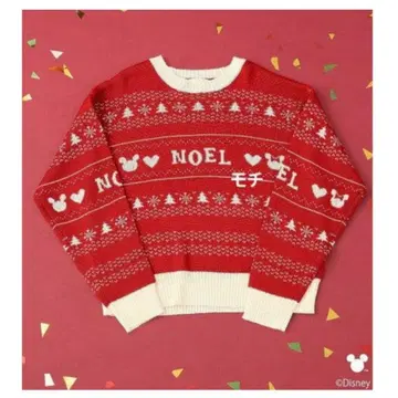 어스 뮤직 앤 이콜로지 디즈니 노르딕 무늬 니트 풀오버