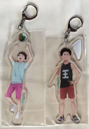 하이큐!! 추억 전신 아크릴 키링 오이카와 이와이즈미