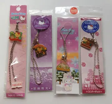 헬로키티 지역 한정판 캐스트 메탈 스트랩 4종 세트