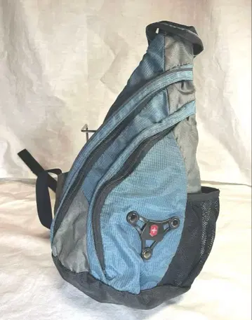 USED Victorinox 숄더백 블루그린x다크 그레이