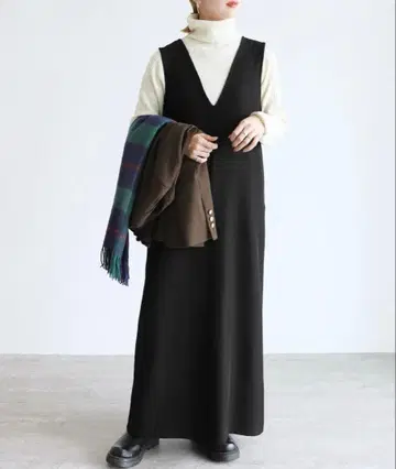 reca 끈 리본 포함 원피스 TALL 사이즈