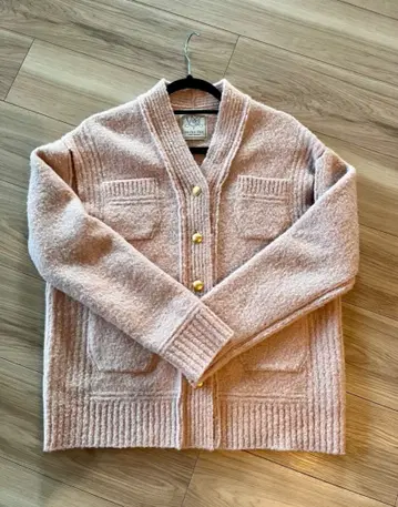 인기 SEVENTEN 2way 멜톤 울 가디건 사이즈 S