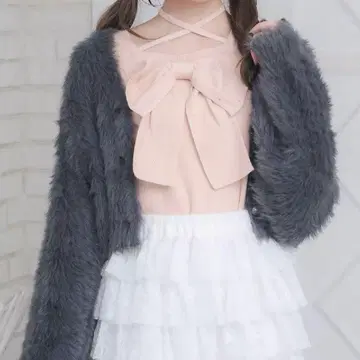 ems excite 샤기 니트