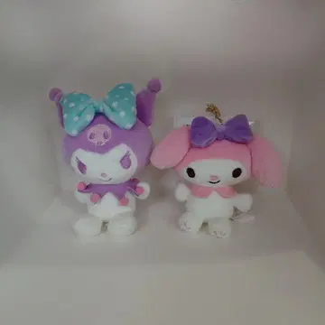 시마무라 쿠로미 x 마이멜로디 봉제 인형 2개 세트