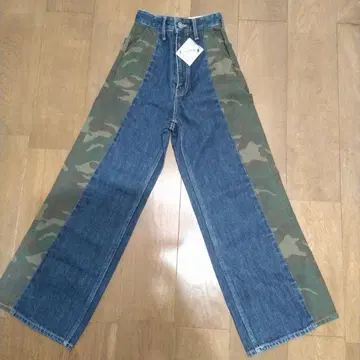 [ 새상품 ] RODEO C.S. 카모플라쥬 데님 팬츠