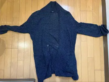 네이비 니트 가디건 L 사이즈