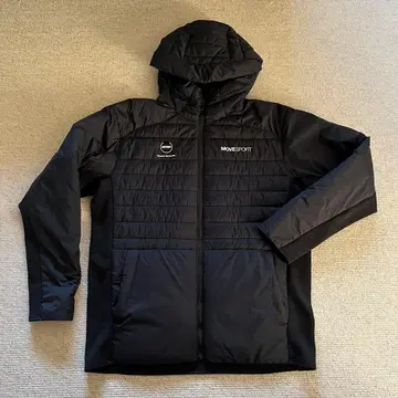MOVE SPORT 후드 부착 자켓 블랙