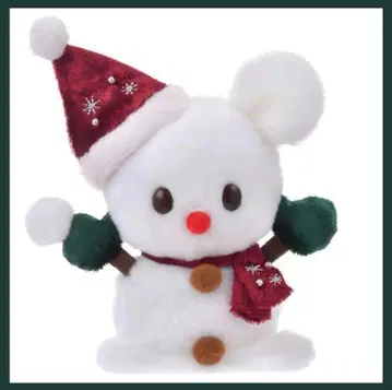 봉제 인형 눈사람 우루포챠짱 DISNEY CHRISTMAS