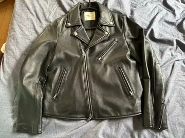 FREAK'S STORE 블랙 더블 라이더 자켓 여성용 M