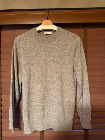 UNITED ARROWS 캐시미어 크루넥 니트