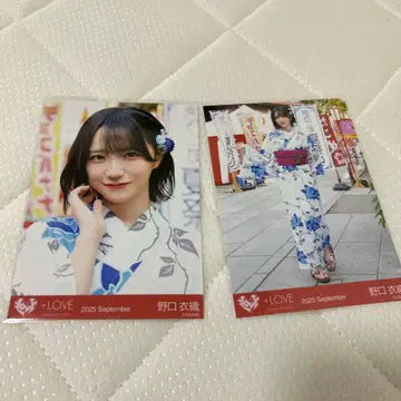 노구치 이오리 유카타 사진 세트 2025년 9월