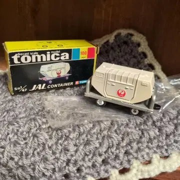 토미카 100 JAL 컨테이너 블랙 상자 미사용