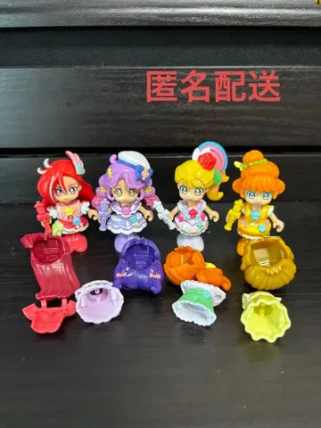 트로피컬 루즈 프리큐어 프리 코디 인형 4종 세트