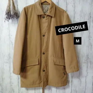 크로커다일 남성용 하프 코트 (M)