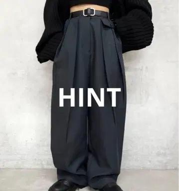 who's who gallery [ HiNT/힌트 ] 2턱 와이드 슬랙스