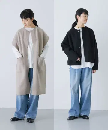 카구레 페이드 데님 이지 팬츠