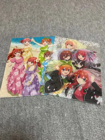 5등분의 신부 클리어 파일 세트