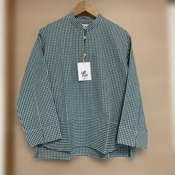 새상품 미착용 사라웨어 sarah wear 깅엄 체크 셔츠