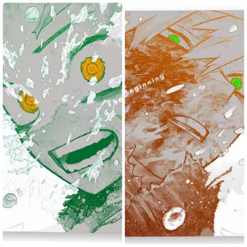 히로아카 원화전 A2 포스터 2장 세트 TheBeginning 미개봉