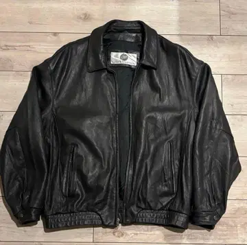 가죽 자켓 블랙 남성용 L 사이즈