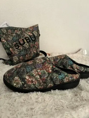 SUBU 새상품 NANNEN 데이 보태니컬 무늬