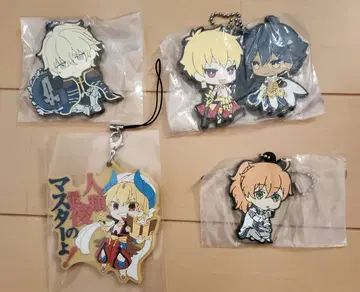 Fate fgo 버디콜렉션 러버 스트랩 세트