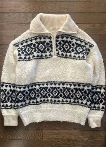 BEAUTY&YOUTH UNITED ARROWS 하프 지퍼 니트