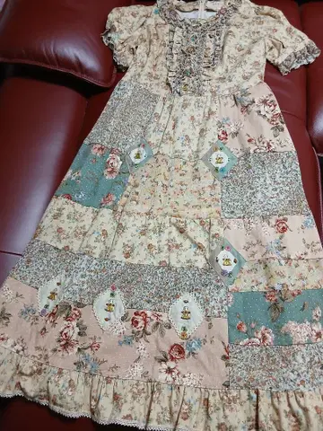 논논도 인형 롱 원피스 핑크하우스 좋아함 [ 최종 가격 인하!! ]