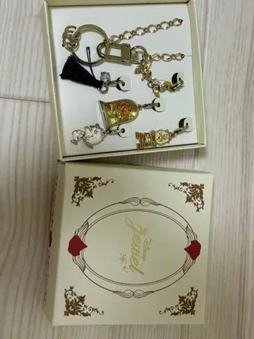 디즈니 미녀와 야수 캐릭터 참 5종 세트