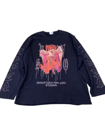 e102 HEY BIG 그래픽 T셔츠 프린트 셔츠