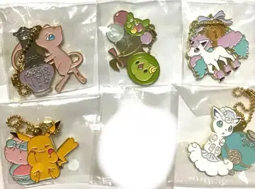 포켓몬 제일복권 메탈 참 키링 묶음 판매 세트