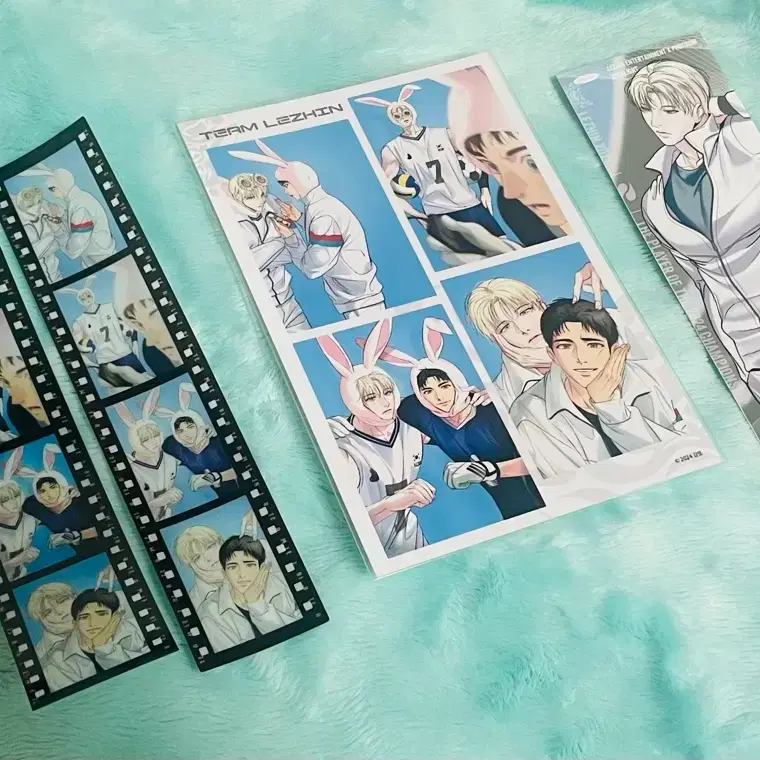 Team Jin Backlight Athlete Village Four-Cut Film (excluding poca) Photoism